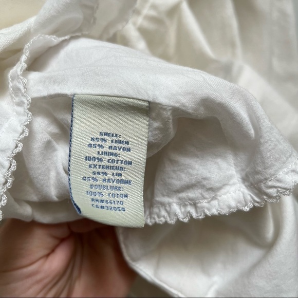 Odille White Paper Bag Skirt - Picture 11 of 11